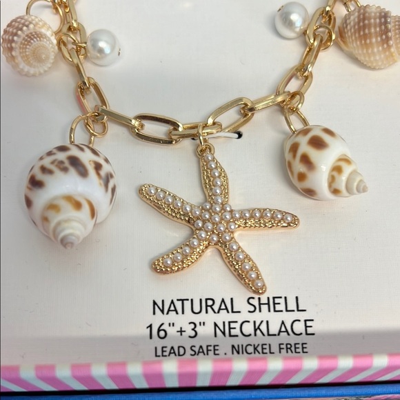 House of Harlow 1960 | Seashell/Starfish Charm Necklace & Bracelet - Picture 8 of 11